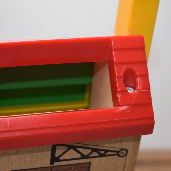 Brio PUSH & LOAD TOWER #33324 Wooden Train Railway 1998 VGUC - Picture 6 of 13